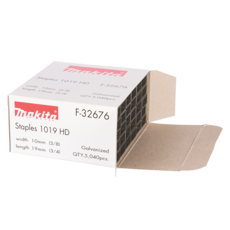 AGRAFE 19mm (5040pc)GALVA BST220 / F 32676 / 0088381293235 - D'ORIGINE MAKITA