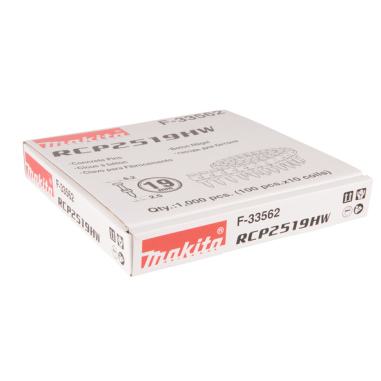 POINTE19mm(1000p)BETON AN250HC - F 33562 - 0088381294126 - D'ORIGINE MAKITA