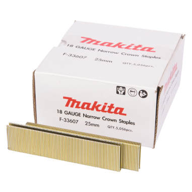 AGRAFES 25mm GALVA AT638 450H / F 33607 / 0088381294164 - D'ORIGINE MAKITA
