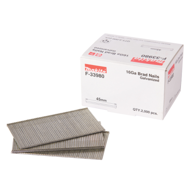 CLOUS BRADS 16GA 45MM (2000 PCS) / F 33980 / 0088381294546 - D'ORIGINE MAKITA