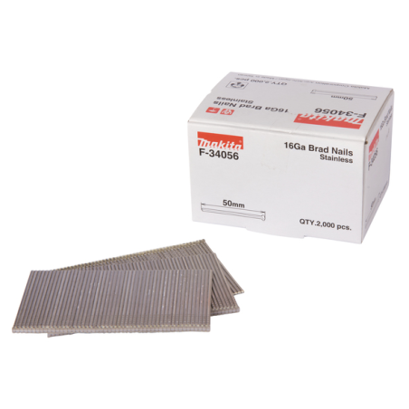 CLOU 50mm(2000)16GA INOX GF600 / F 34056 / 0088381294614 - D'ORIGINE MAKITA