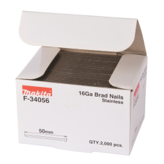 CLOU 50mm(2000)16GA INOX GF600 / F 34056 / 0088381294614 - D'ORIGINE MAKITA 2