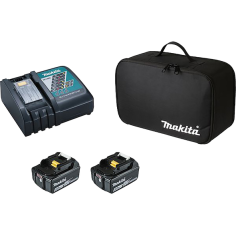PACK ENERGIE BL1850 X2 + DC18RC + SAC OUTILLAGE - LOT0154 - 3240890984326 - D'ORIGINE MAKITA