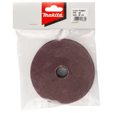 DISQUE ABRASF D115 GR 60 5P / P 00907 / 0088381918824 - D'ORIGINE MAKITA