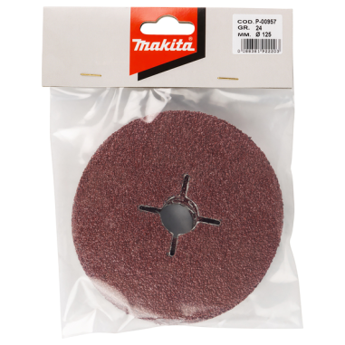 DISQUE ABRASF D125 GR24 5P / P 00957 / 0088381922203 - D'ORIGINE MAKITA