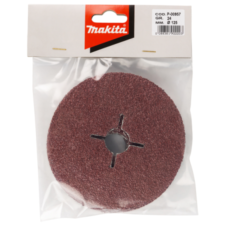 DISQUE ABRASF D125 GR24 5P / P 00957 / 0088381922203 - D'ORIGINE MAKITA