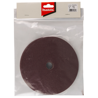 DISQUE ABRASIF D180 GR60 5P / P 01074 / 0088381918916 - D'ORIGINE MAKITA