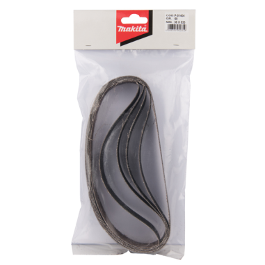 BANDE PONCAGE VERRE 30x533 MM GR60 (LOT DE 5) / P 01404 / 0088381922319 - D'ORIGINE MAKITA BANDE PONCAGE VERRE 30x533 MM GR60 (LOT DE 5) / P 01404 / 0088381922319 - D'ORIGINE MAKITA