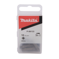 EMBOUT POZIDRIV C NO3 25 10P / P 06133 / 0088381944342 - D'ORIGINE MAKITA