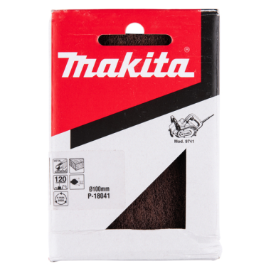 ABRASIF AVEC FIBER 120 120 / P 18041 / 0088381944427 - D'ORIGINE MAKITA