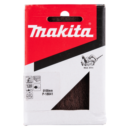 ABRASIF AVEC FIBER 120 120 / P 18041 / 0088381944427 - D'ORIGINE MAKITA