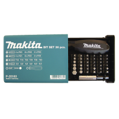 COFFRET EMBOUTS (38pces) / P 20183 / 0088381947374 - D'ORIGINE MAKITA