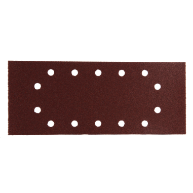 FEUILLE RECT 5+5+2+2 BOIS/MET 115X280MM G80 (X10) / P 33021 / 0088381961189 - D'ORIGINE MAKITA