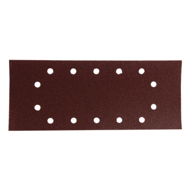 FEUILLE RECT 5+5+2+2 BOIS/MET 115X280MM G100 (X10) / P 33037 / 0088381961196 - D'ORIGINE MAKITA