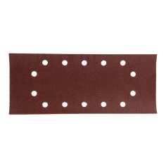 FEUILLE RECT 5+5+2+2 BOIS/MET 115X280MM G120 (X10) / P 33043 / 0088381961202 - D'ORIGINE MAKITA