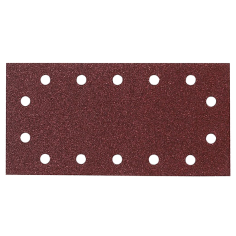 FEUILLE RECT 5+5+2+2 BOIS/MET 115X280MM G150 (X10) / P 33059 / 0088381961219 - D'ORIGINE MAKITA