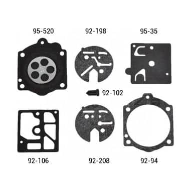 KIT MEMBRANES D10HDC WALBRO