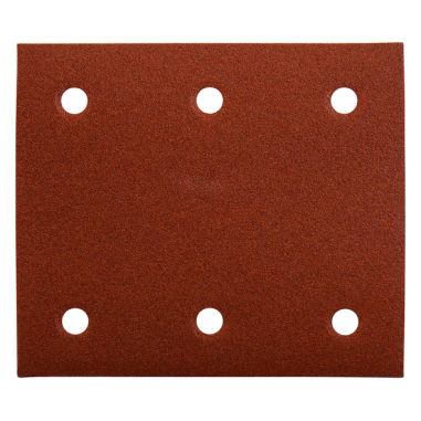 FEUILLE RECT 3+3 BOIS/MET 114X102MM G180 (X10) / P 33146 / 0088381961301 - D'ORIGINE MAKITA