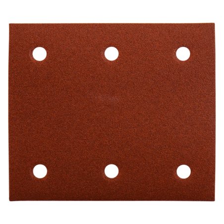 FEUILLE RECT 3+3 BOIS/MET 114X102MM G180 (X10) / P 33146 / 0088381961301 - D'ORIGINE MAKITA