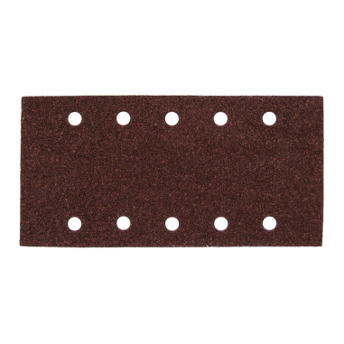 FEUILLE RECT 5+5 BOIS/MET 115X229MM G40 (X10) / P 33174 / 0088381961332 - D'ORIGINE MAKITA