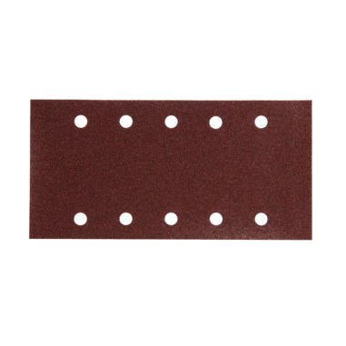 FEUILLE RECT 5+5 BOIS/MET 115X229MM G60 (X10) / P 33180 / 0088381961349 - D'ORIGINE MAKITA