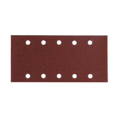 FEUILLE RECT 5+5 BOIS/MET 115X229MM G100 (X10) / P 33205 / 0088381961363 - D'ORIGINE MAKITA