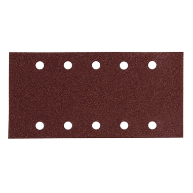 FEUILLE RECT 5+5 BOIS/MET 115X229MM G240 (X10) / P 33249 / 0088381961400 - D'ORIGINE MAKITA