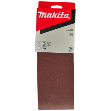 BANDE ABRASIVE BOIS/METAL 100X610MM G240 (X5) / P 36946 / 0088381972659 - D'ORIGINE MAKITA