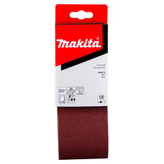 BANDE ABRASIVE BOIS/METAL 76X457MM G120 (X5) / P 37138 / 0088381972840 - D'ORIGINE MAKITA 2