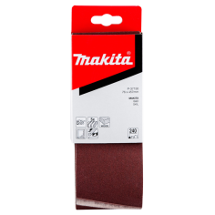 BANDE ABRASIVE BOIS/METAL 76X457MM G240 (X5) / P 37150 / 0088381972864 - D'ORIGINE MAKITA 2