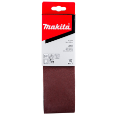 BANDE ABRASIVE BOIS/METAL 76X533MM G150 (X5) / P 37225 / 0088381972932 - D'ORIGINE MAKITA 2