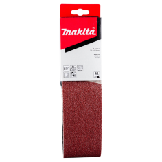 BANDE ABRASIVE BOIS/METAL 76X610MM G40 (X5) / P 37312 / 0088381973021 - D'ORIGINE MAKITA 2
