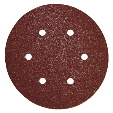 DISQUE ABRASIF 6 TROUS BOIS/MET 150MM G40 (X10) / P 37471 / 0088381973182 - D'ORIGINE MAKITA