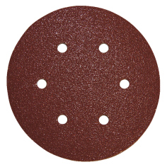 DISQUE ABRASIF 6 TROUS BOIS/MET 150MM G320 (X10) / P 37546 / 0088381973250 - D'ORIGINE MAKITA