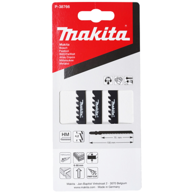 LAME SCIE SAUTEUSE HM100 - P 38766 - 0088381966672 - D'ORIGINE MAKITA