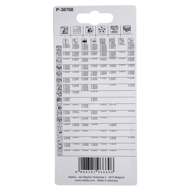 LAME BRIQUES VERRE CERAM (3P) - P 38788 - 0088381966696 - D'ORIGINE MAKITA