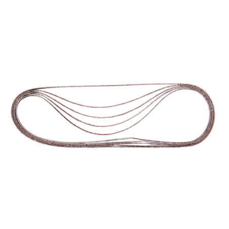 BANDE ABRASIVE BOIS/METAL 9X533MM G240 (X5) / P 43315 / 0088381971188 - D'ORIGINE MAKITA