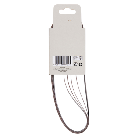 BANDE ABRASIVE BOIS/METAL 13X533MM G100 (X5) / P 43359 / 0088381971225 - D'ORIGINE MAKITA