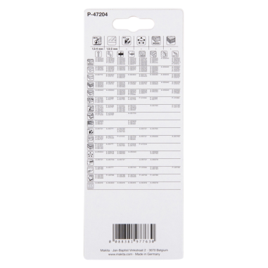 LAME BI METAL 105MM METAL 27D - P 47204 - 0088381977630 - D'ORIGINE MAKITA