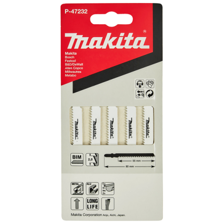 LAME BI METAL 55MM METAL 14D - P 47232 - 0088381977661 - D'ORIGINE MAKITA