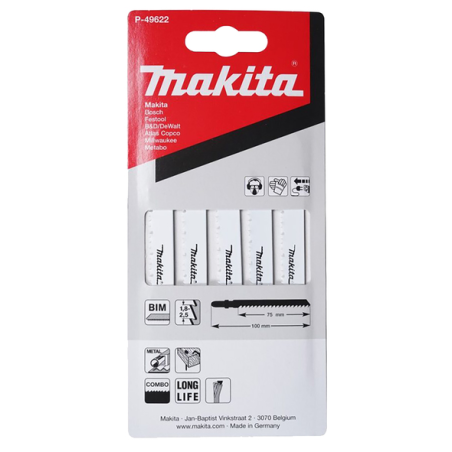 LAME SCIE SAUTEUSE BI M 105MM - P 49622 - 0088381980074 - D'ORIGINE MAKITA