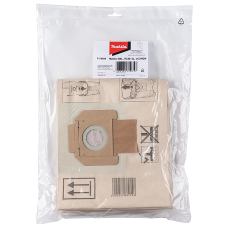 SAC PAPIER (x5) - P 70194 - 0088381700757 - D'ORIGINE MAKITA