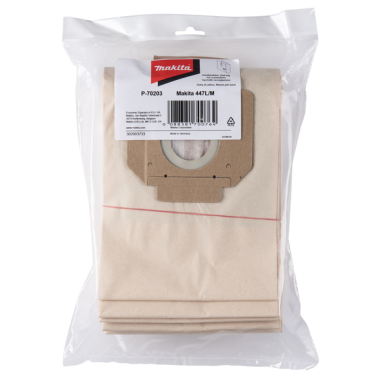 SAC PAPIER (x5) - P 70203 - 0088381700764 - D'ORIGINE MAKITA