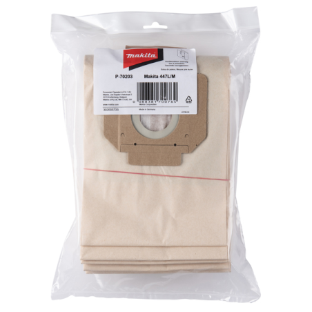 SAC PAPIER (x5) - P 70203 - 0088381700764 - D'ORIGINE MAKITA