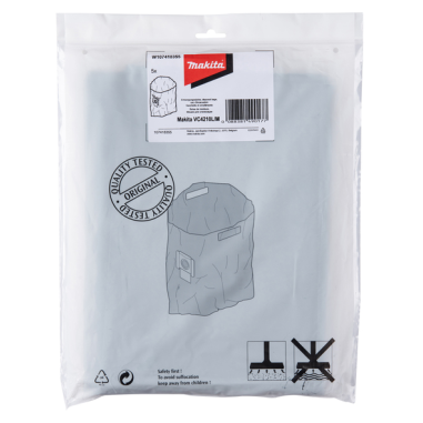 SAC EVACUATION EN PLASTIQUE (X5) VC4210 - W107418355 - 0088381490177 - D'ORIGINE MAKITA