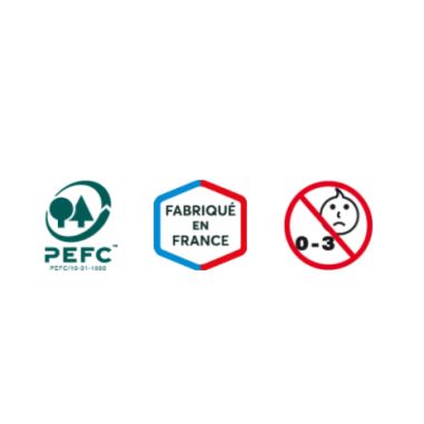 PELLEPOUR ENFANT (EXTRA LARGE) PLASTIQUE - MANCHE BOIS CERTIFIE PEFC - LEBORGNE