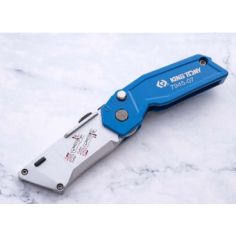 CUTTER DE SECURITE PLIANT A DOUBLE LAME - KING TONY