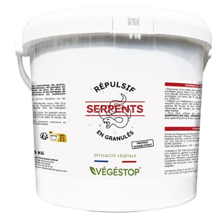 REPULSIF SERPENT (EN GRANULES) - SEAU 5 KG
