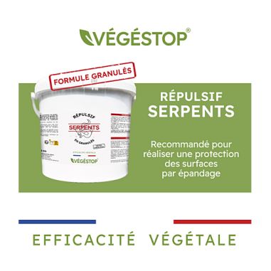 REPULSIF SERPENT (EN GRANULES) - SEAU 5 KG