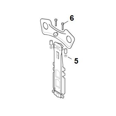 ADAPTATEUR D'EPAULES (0000-830-0100) - PIECE D'ORIGINE STIHL